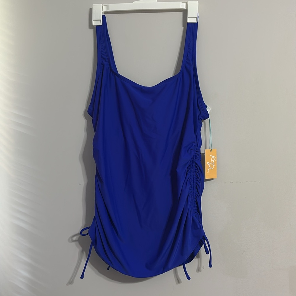 Kona Sol Blue Bikini Classic Swimwear